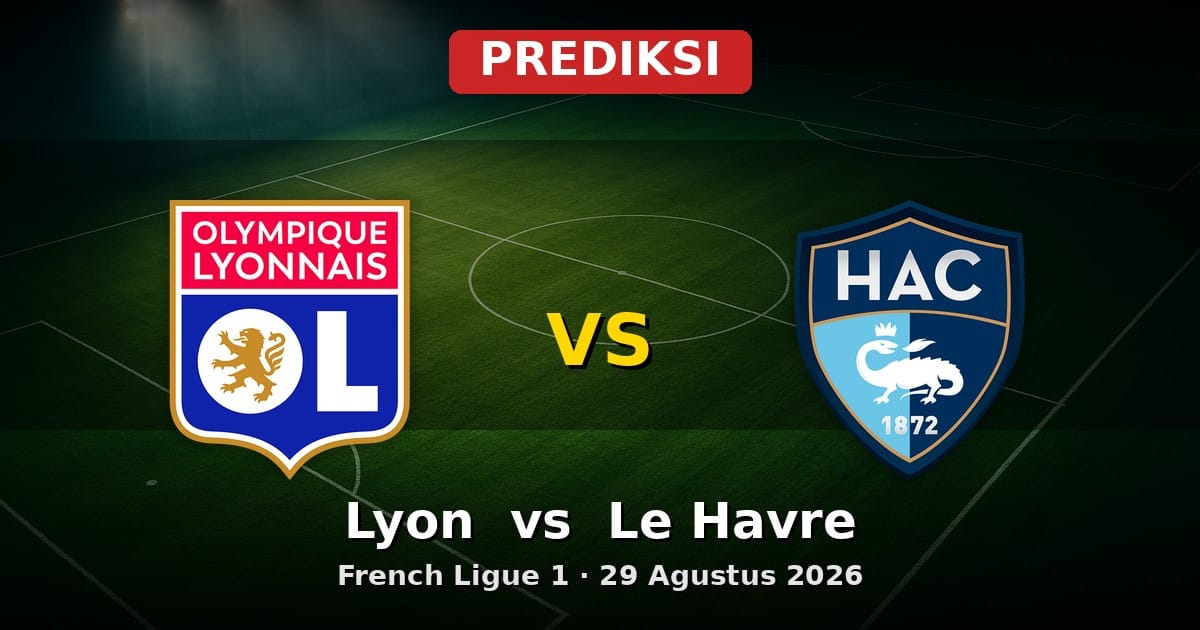 Prediksi Lyon vs Le Havre: Duel Sengit Ligue 1 29 Agustus 2026