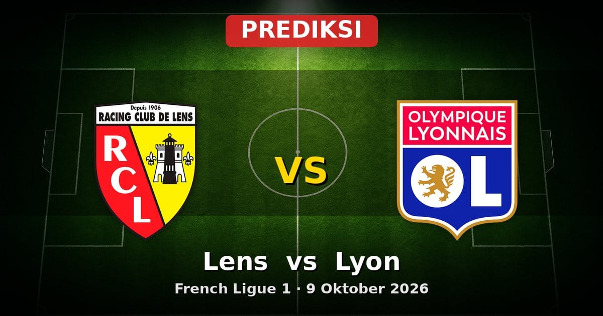 Prediksi Lens vs Lyon Ligue 1 9 Oktober 2026: Duel Seru di French Ligue 1